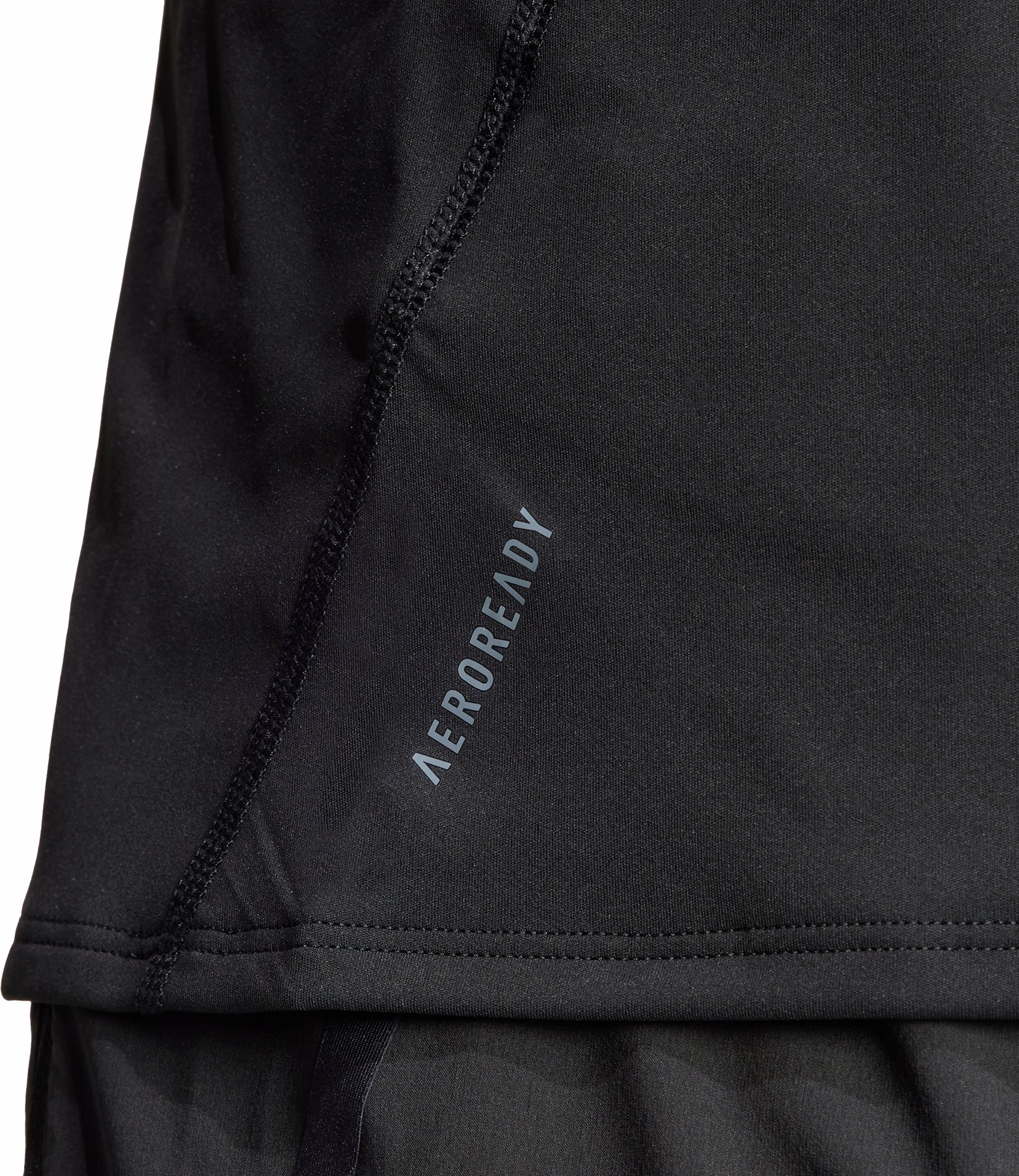 isolation Double Layered Panels adidas Adizero Essentials Womens Running Vest Tank Top - Black