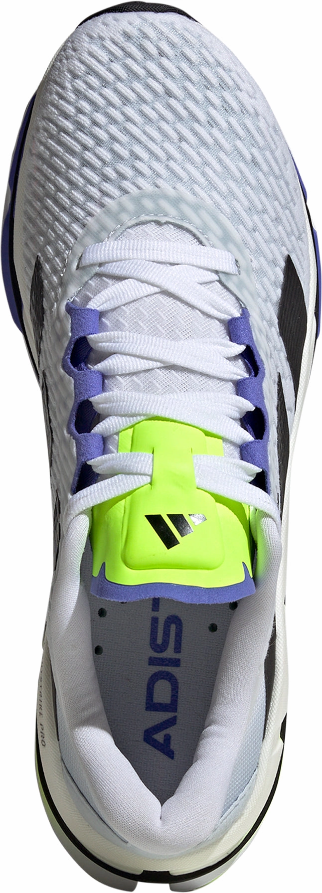 adidas Adistar BYD Mens Running Shoes - White supportive insole