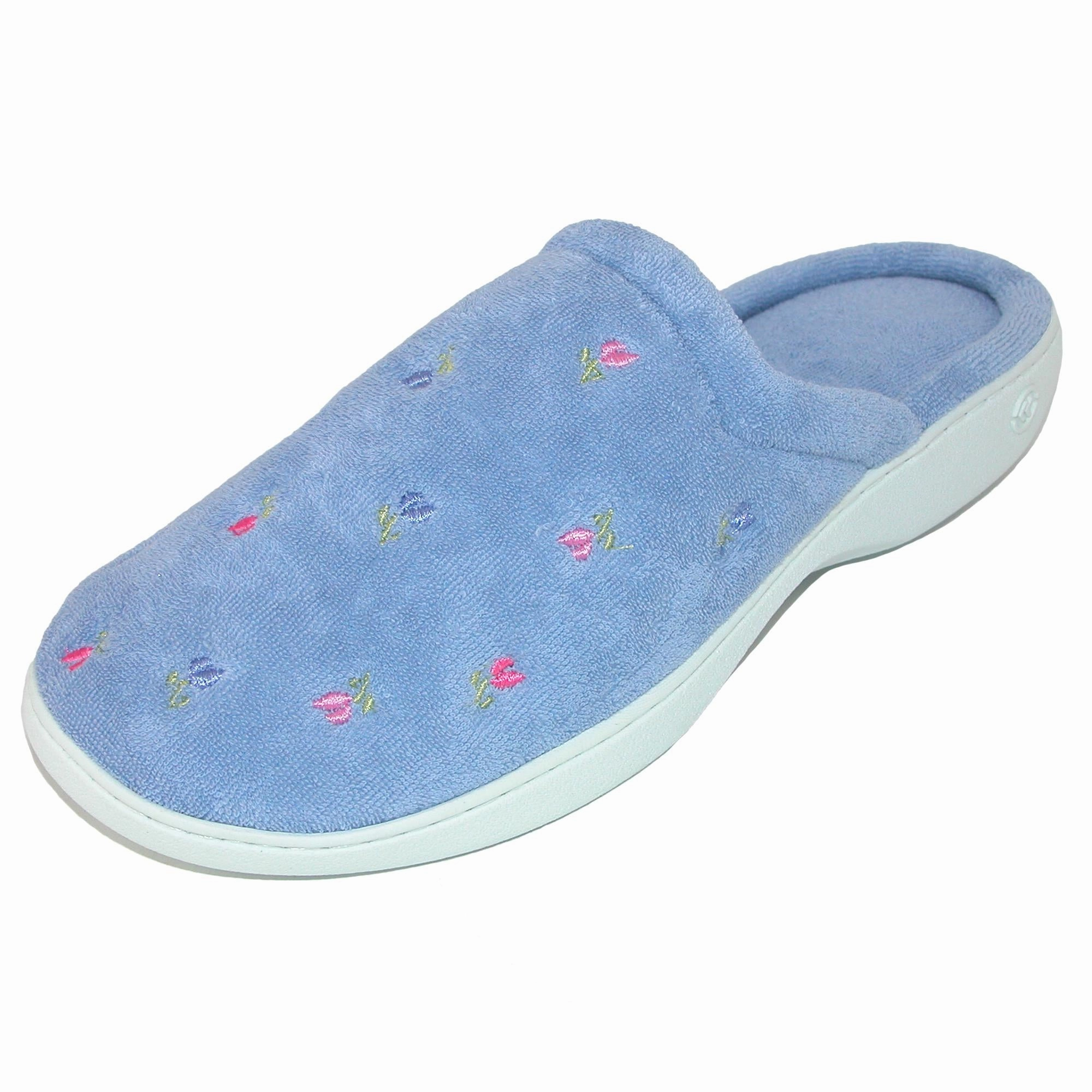 Women's Extra Small Terry Embroidered Clog Slippers Active Lifestyle