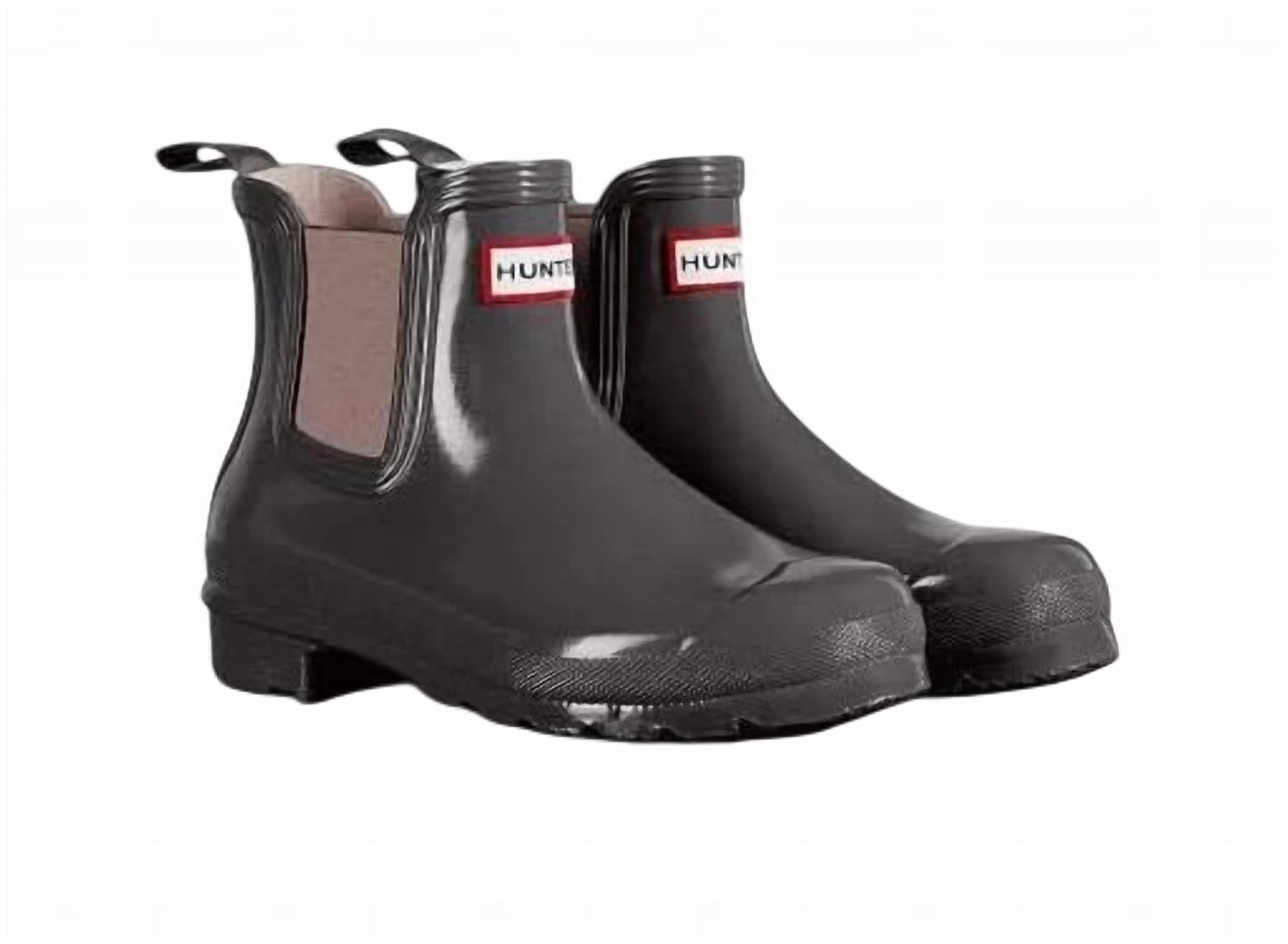 Slip-On Pumps Footwear Style Women's Original Gloss Chelsea Boots In Gray/powder Purple