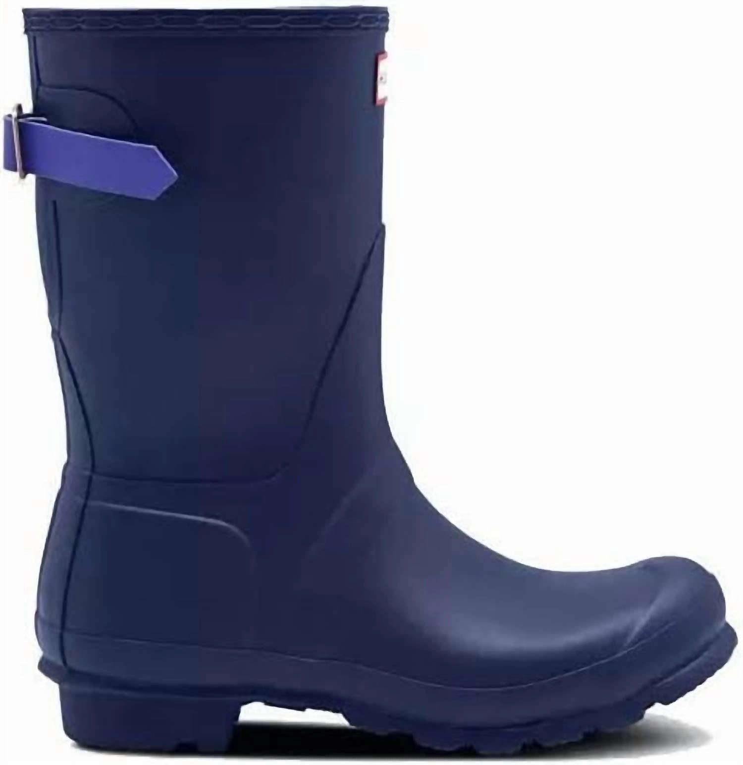 Utility Boots Women's Original Short Back Adjustable Rain Boot In Melody/electric Storm
