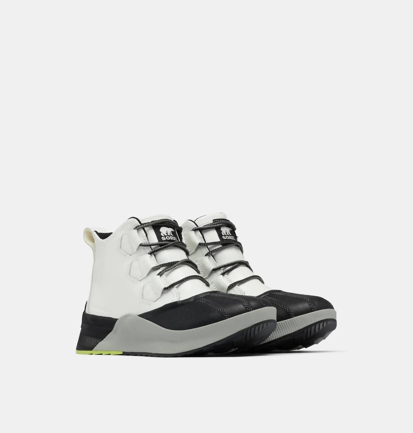 Women??S Out N About Iii Classic Waterproof In Sea Salt Black Leather Heeled Sandals