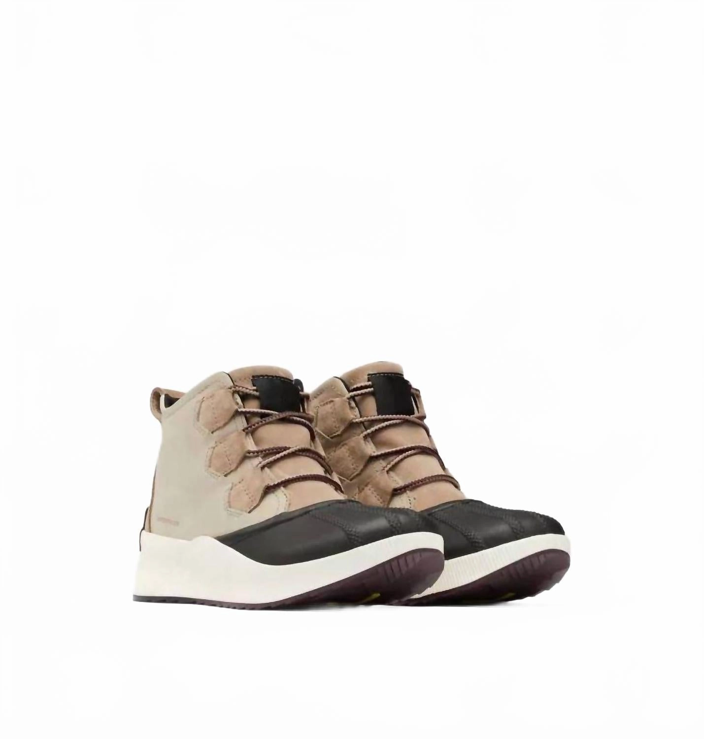 Women's Out N About Iii Classic Waterproof Omega In Taupe Black Slip Resistant Boots Comfort Fit