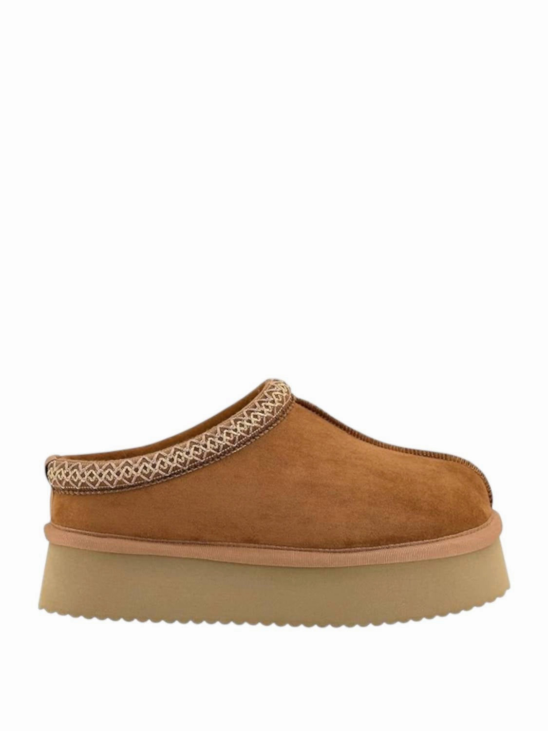 Women's Pillow Talk Faux Suede Platform Slipper Simple Comfort Walk