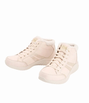 Anti Odor Water Resistance Women's Ultra Flex Metallic Overlay Boots In Natural