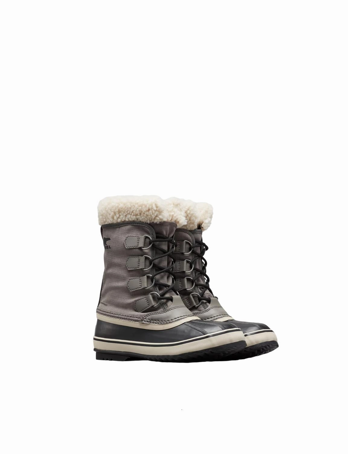 Women's Winter Carnival (-25 F) Wp Winter Boots In Quarry/black Chic Comfort