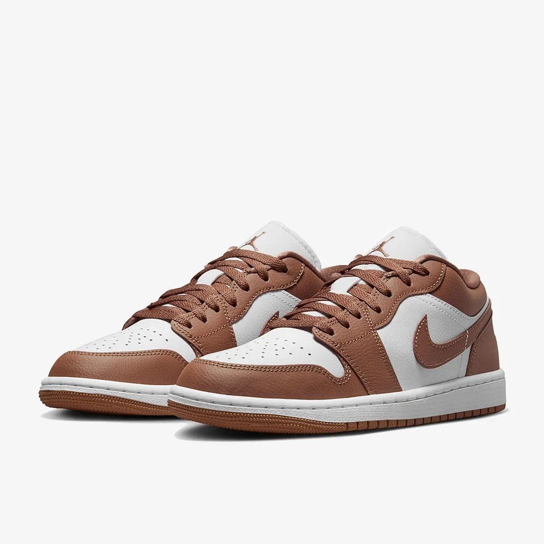 Womens Air Jordan 1 Low Contoured Foot Shape