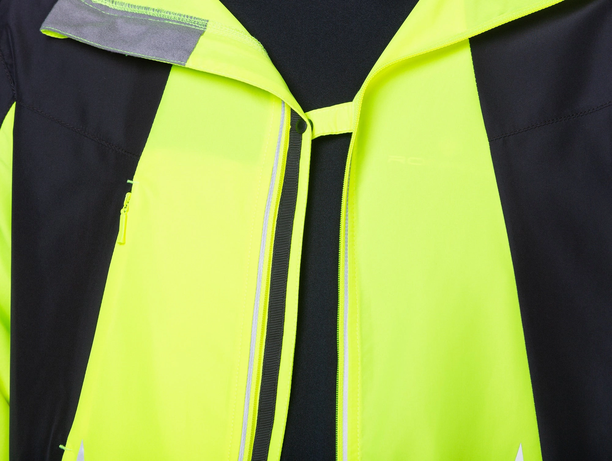 Warm Exterior Plan Ronhill Tech Reflect Mens Running Jacket - Yellow