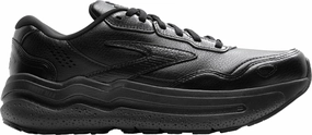 Brooks Ghost Max L Womens Walking Shoes - Black Durable Overlay