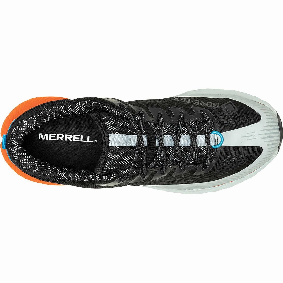 Merrell Agility Peak 5 GORE-TEX Womens Trail Running Shoes - Black Lightweight Footwear