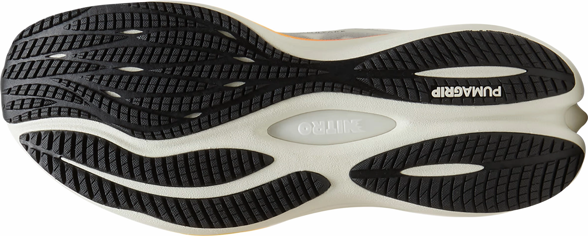 Puma Velocity Nitro 3 Womens Running Shoes - Grey Dynamic Flex Grooves Dynamic Walk